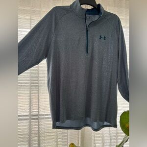Under Armour Charcoal Quarter-Zip Top